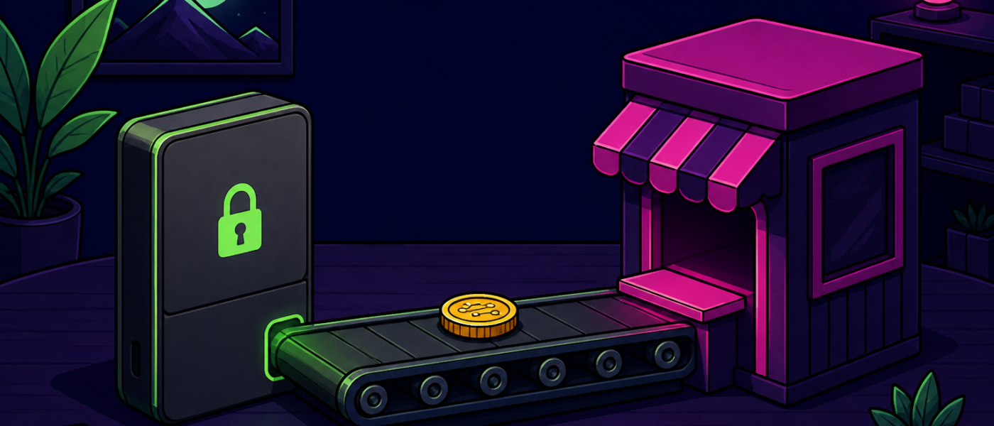 How to move coins between a hardware wallet and an exchange